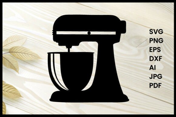 Kitchen Mixer Silhouette