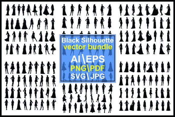 Modern Girl Silhouettes of Fashion