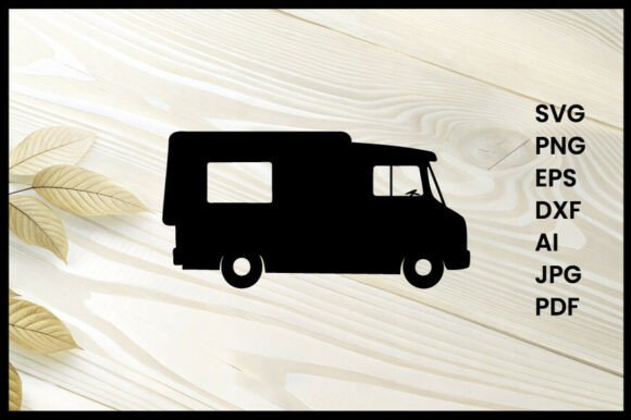 Taco Truck Silhouette