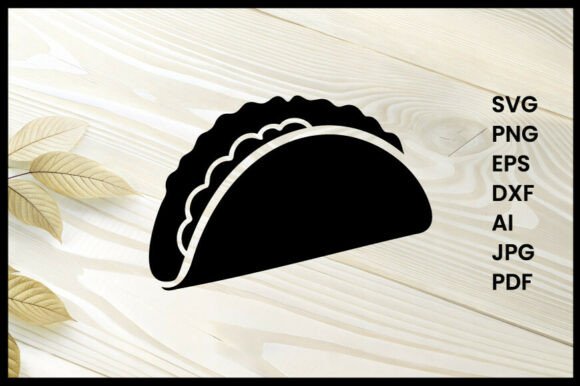 Tacos Mexican Fast Food Illustration